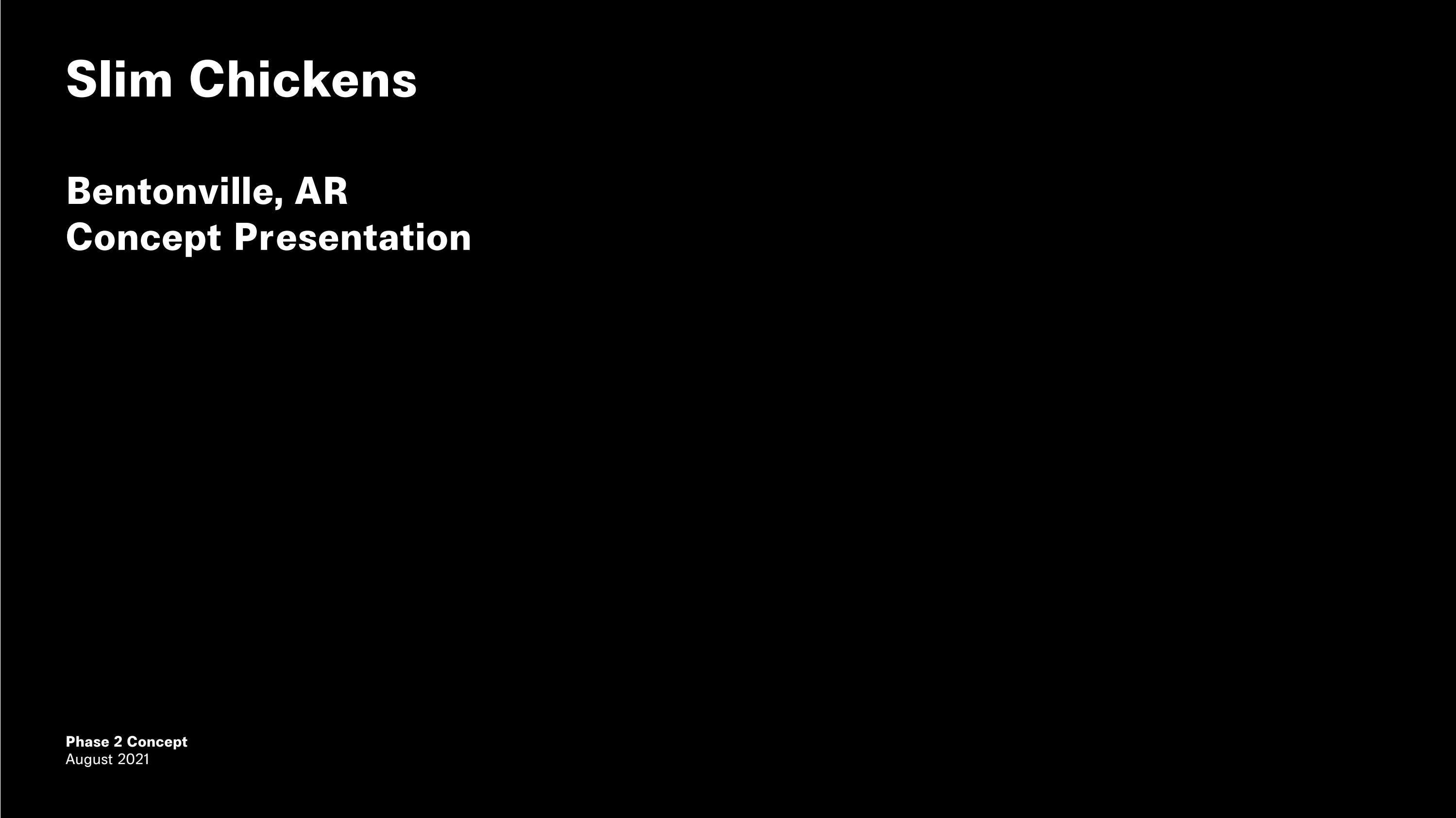 Slim Chickens Concept Presentation By Angus Ross Issuu