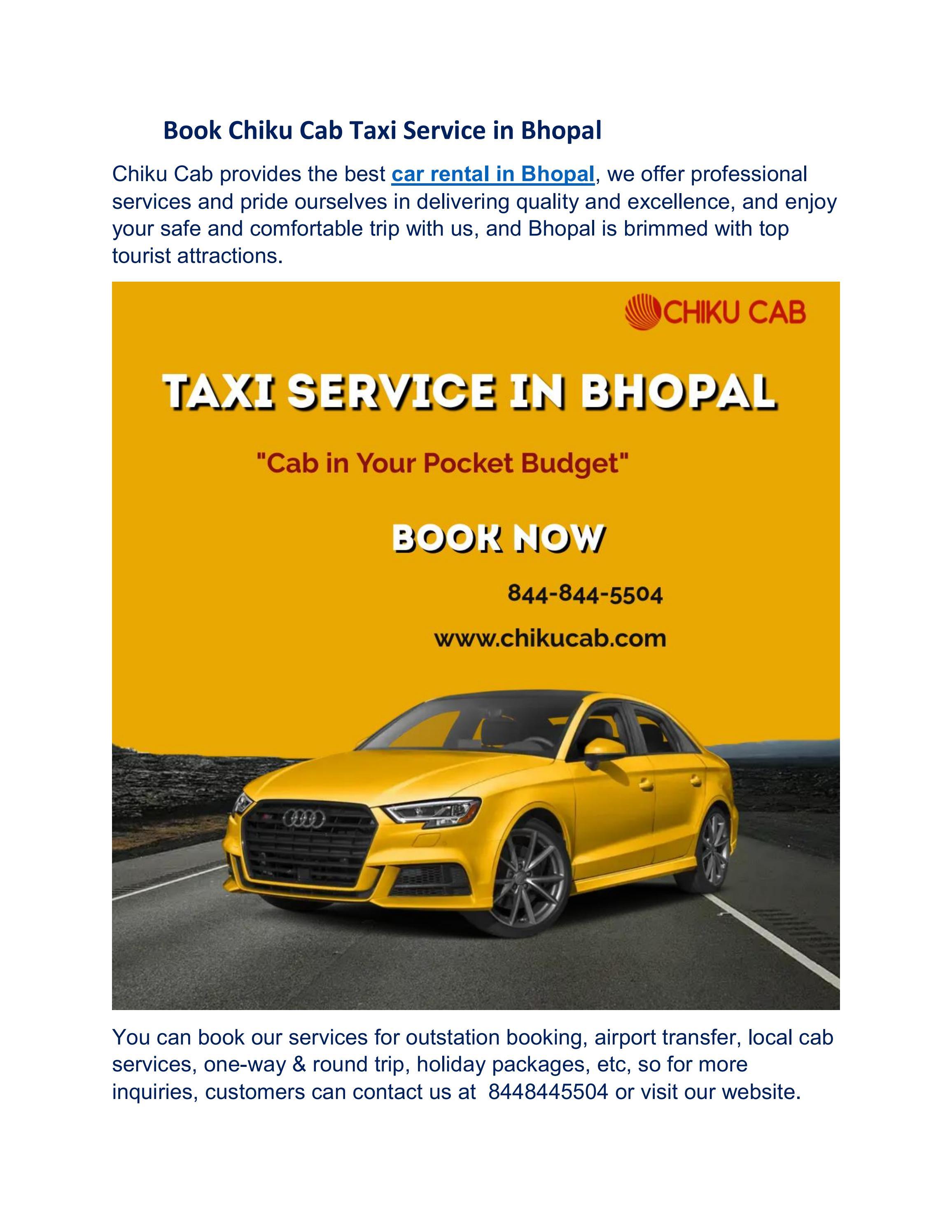 Book Car Rental in Bhopal by Shiwani Mishra Issuu