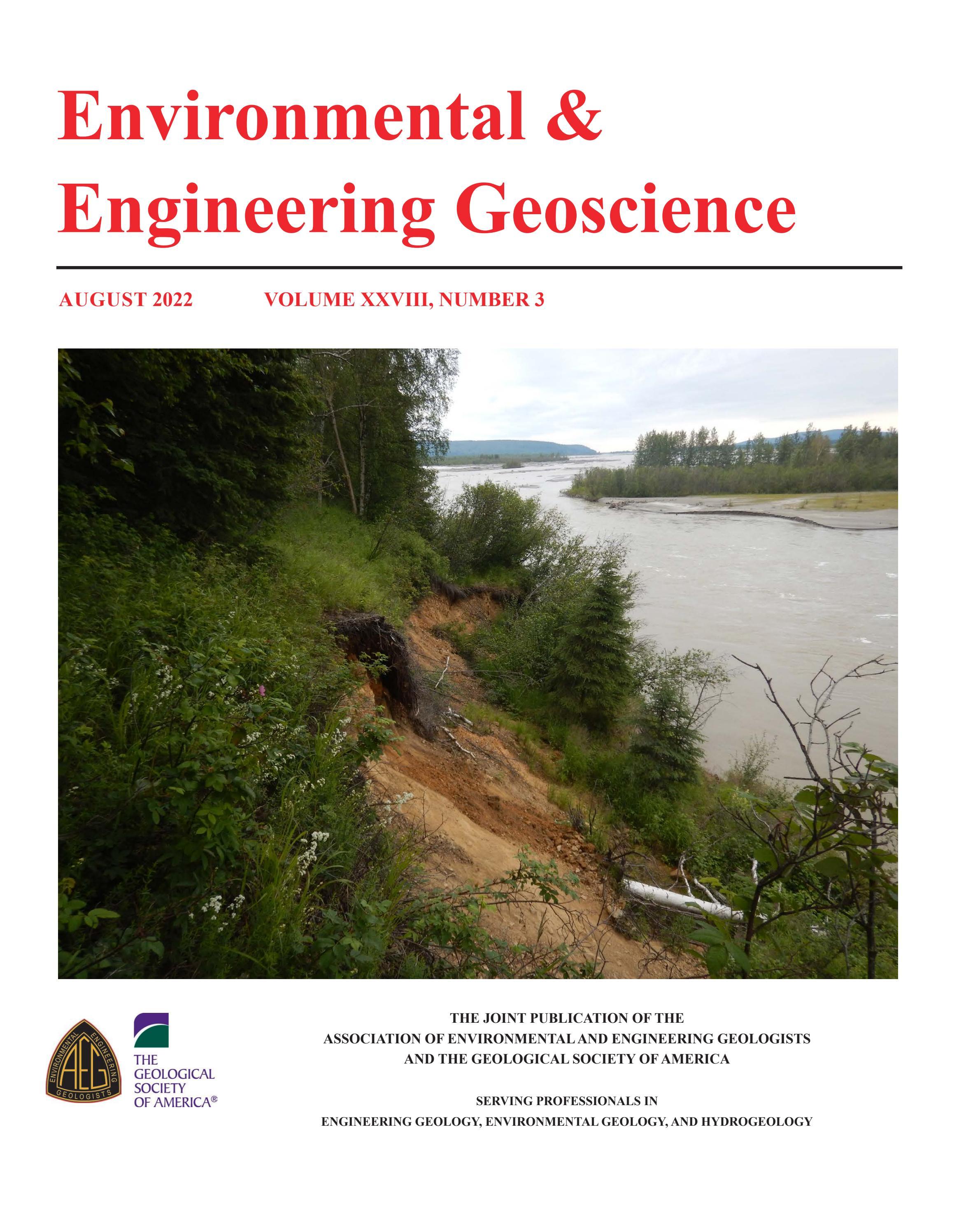 E&EG Journal Volume XXVIII, Number 3 Preview by Association of Environmental  & Engineering Geologists (AEG) - Issuu