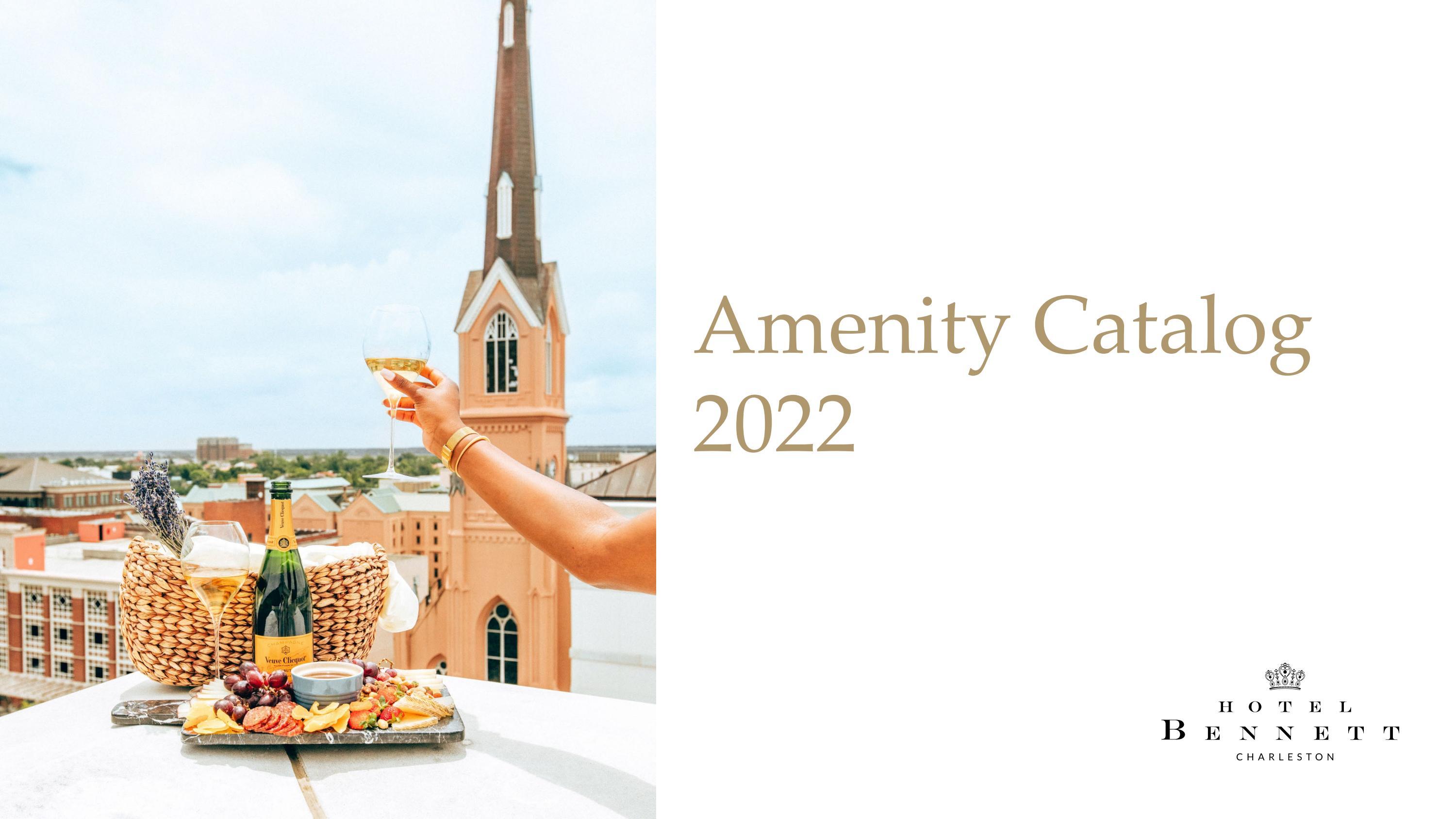 Hotel Guest Amenity Catalog by Salamander Hotels & Resorts