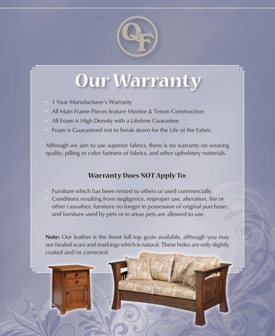 E & G Amish Furniture 家具目录 · 2022 Quality Fabrications - E&G Amish 家具 第 4 页
