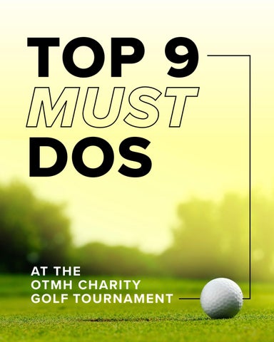 2022 Golfer Participant 指南 : OTMH Charity Golf Tournament 第 8 页
