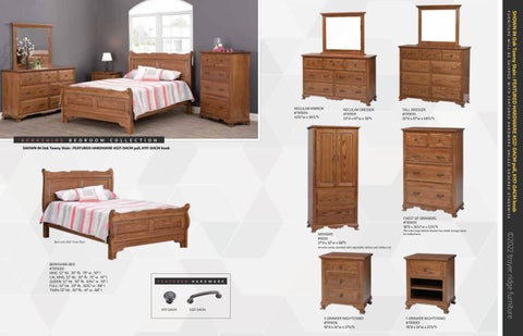 E & G Amish Furniture 家具目录 · 2022 Troyer Ridge - E&G Amish 家具 第 11 页