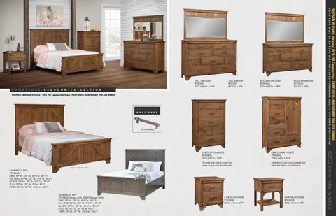 E & G Amish Furniture 家具目录 · 2022 Troyer Ridge - E&G Amish 家具 第 17 页