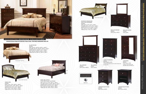 E & G Amish Furniture 家具目录 · 2022 Troyer Ridge - E&G Amish 家具 第 19 页