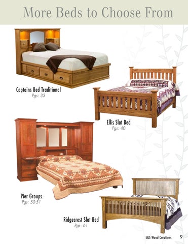 E & G Amish Furniture 家具目录 · 2022 E&S 实木 Creations - E&G Amish 家具 第 10 页