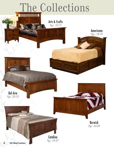 E & G Amish Furniture 家具目录 · 2022 E&S 实木 Creations - E&G Amish 家具 第 5 页