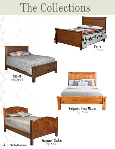 E & G Amish Furniture 家具目录 · 2022 E&S 实木 Creations - E&G Amish 家具 第 7 页