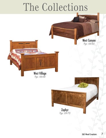E & G Amish Furniture 家具目录 · 2022 E&S 实木 Creations - E&G Amish 家具 第 8 页