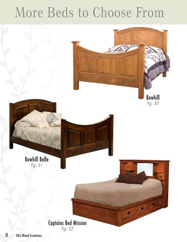 E & G Amish Furniture 家具目录 · 2022 E&S 实木 Creations - E&G Amish 家具 第 9 页