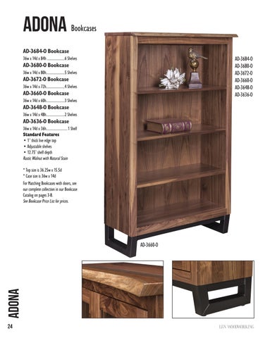 E & G Amish Furniture 家具目录 · 2022 L&N Woodworking - E&G Amish 家具 第 23 页