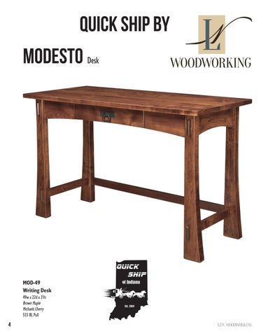 E & G Amish Furniture 家具目录 · 2022 L&N Woodworking - E&G Amish 家具 第 4 页