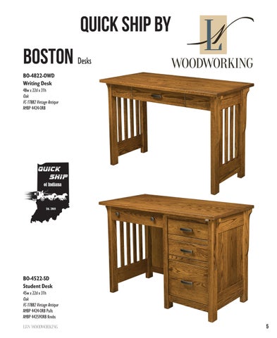 E & G Amish Furniture 家具目录 · 2022 L&N Woodworking - E&G Amish 家具 第 5 页