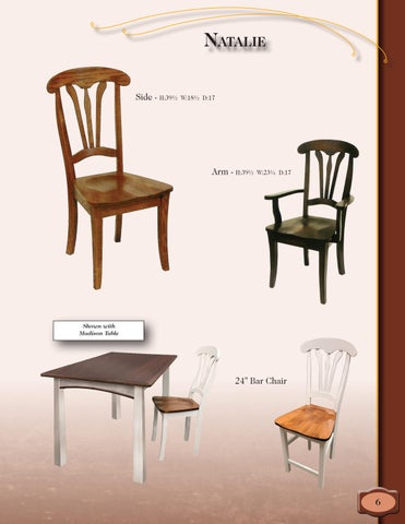 E & G Amish Furniture 家具目录 · 2022 Y&M 椅 Company - E&G Amish 家具 第 11 页
