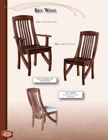 E & G Amish Furniture 家具目录 · 2022 Y&M 椅 Company - E&G Amish 家具 第 12 页
