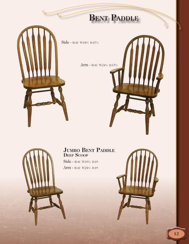 E & G Amish Furniture 家具目录 · 2022 Y&M 椅 Company - E&G Amish 家具 第 17 页