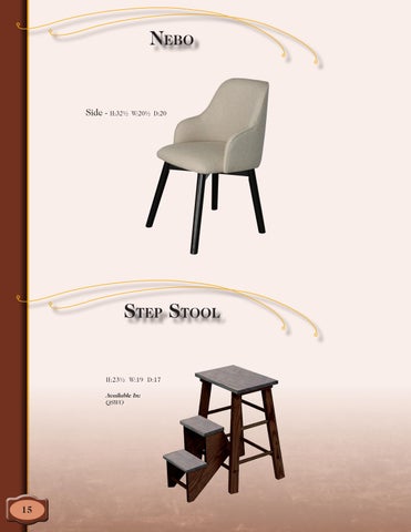 E & G Amish Furniture 家具目录 · 2022 Y&M 椅 Company - E&G Amish 家具 第 20 页