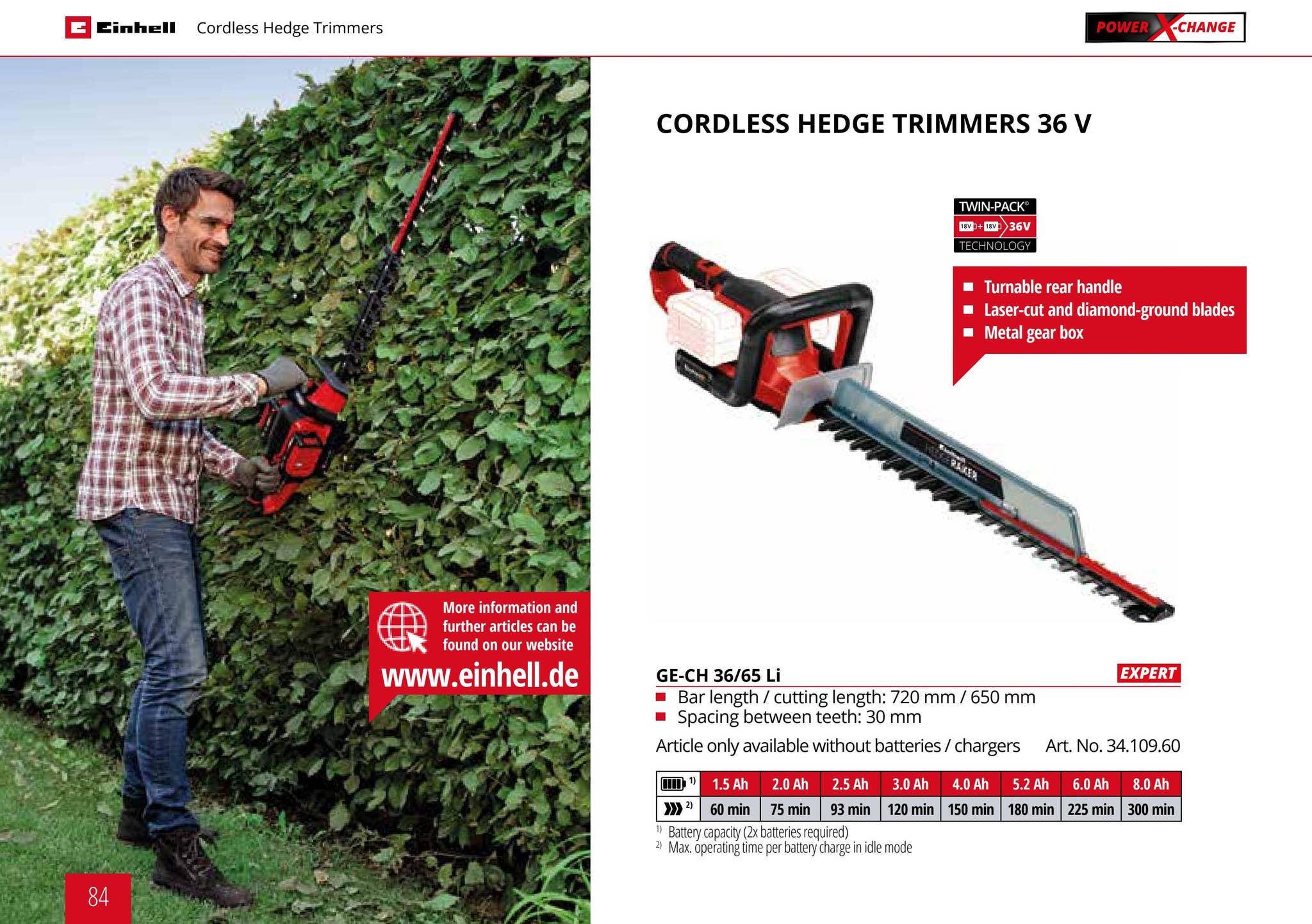 Einhell Brochure Power X-Change EN 2022 by Einhell Germany AG - Issuu
