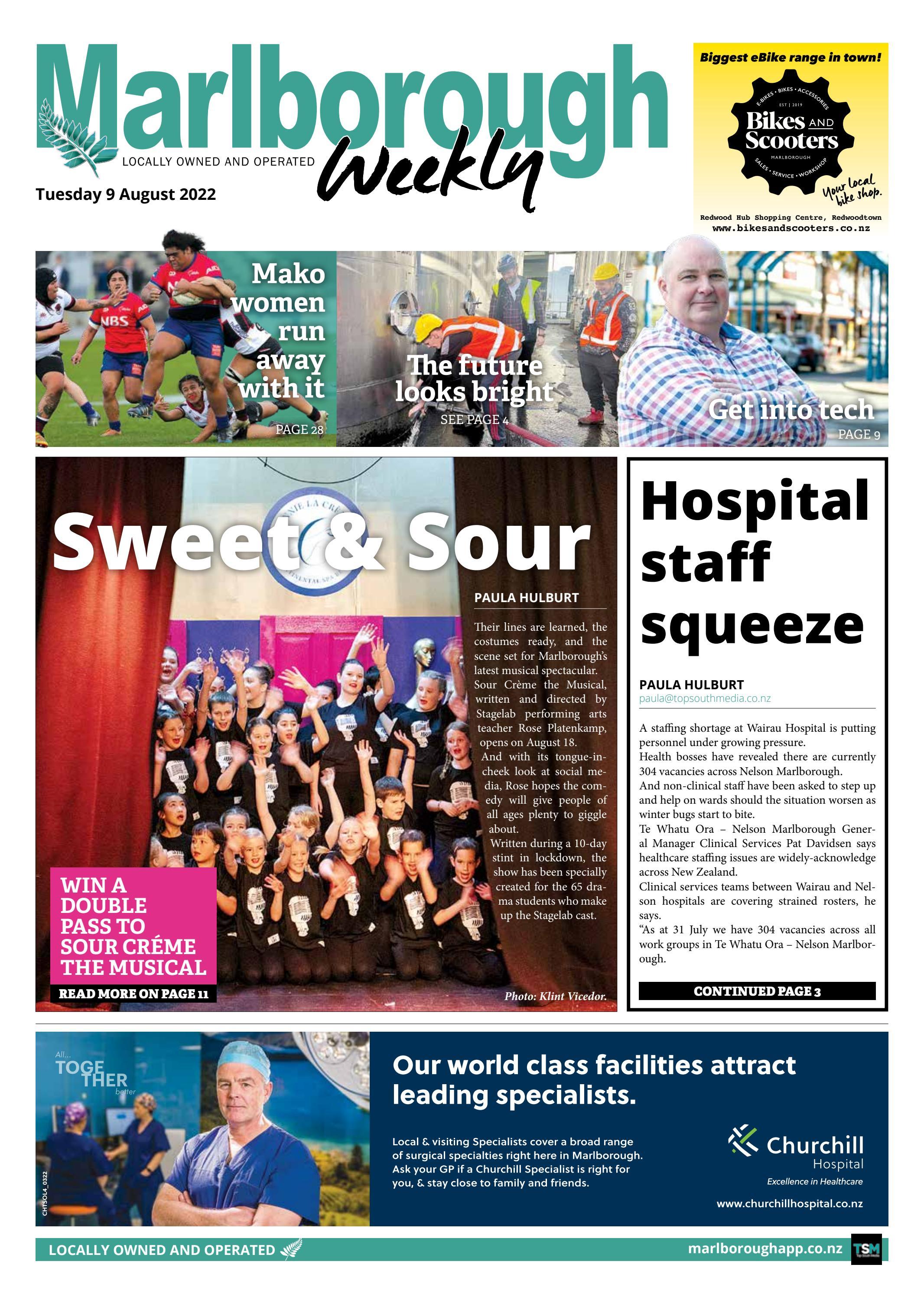 Marlborough Weekly 9 August 2022 By TSM Marlborough Issuu