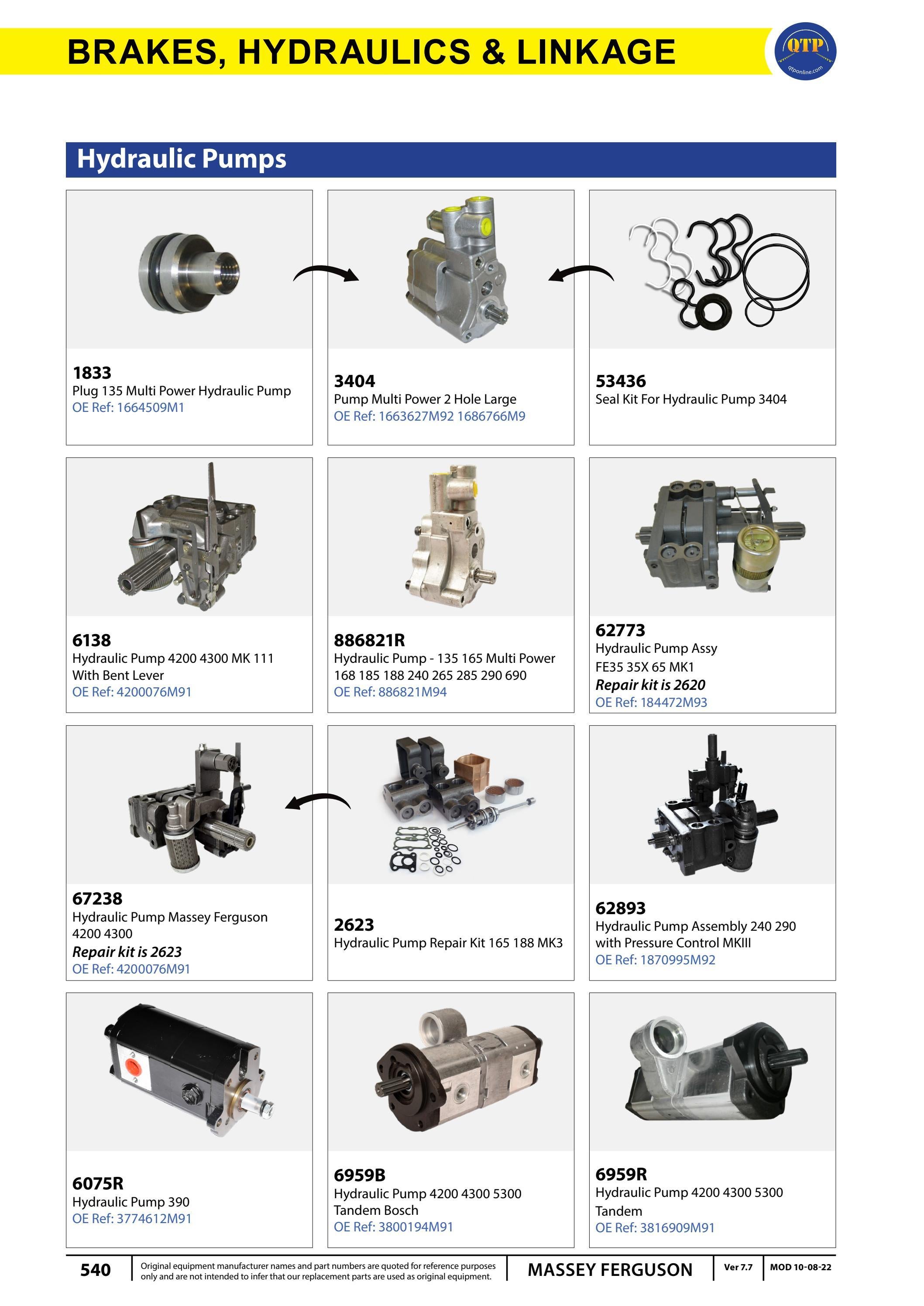 QTP Massey Ferguson part catalogue by Quality Tractor Parts Issuu