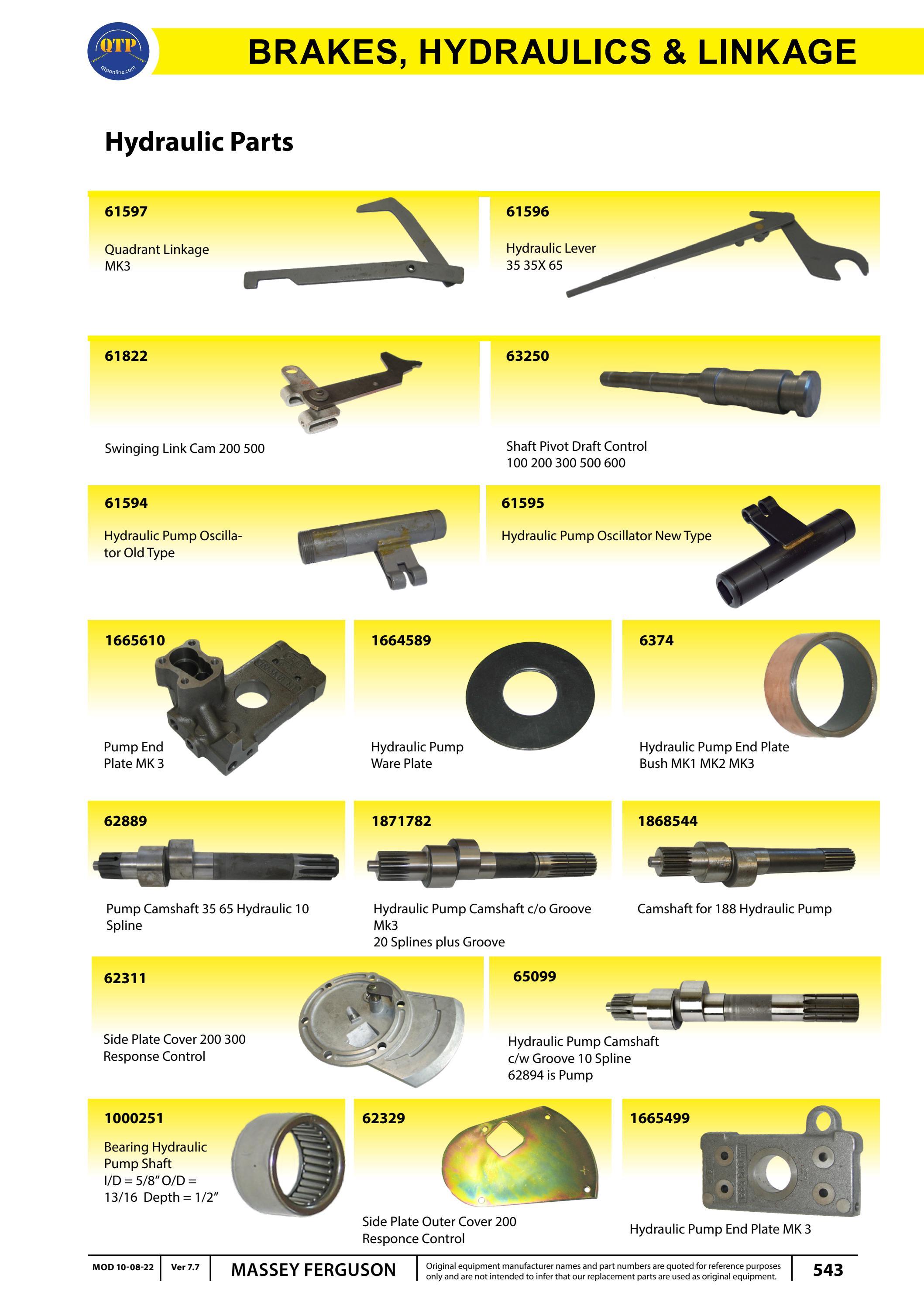 QTP Massey Ferguson part catalogue by Quality Tractor Parts Issuu