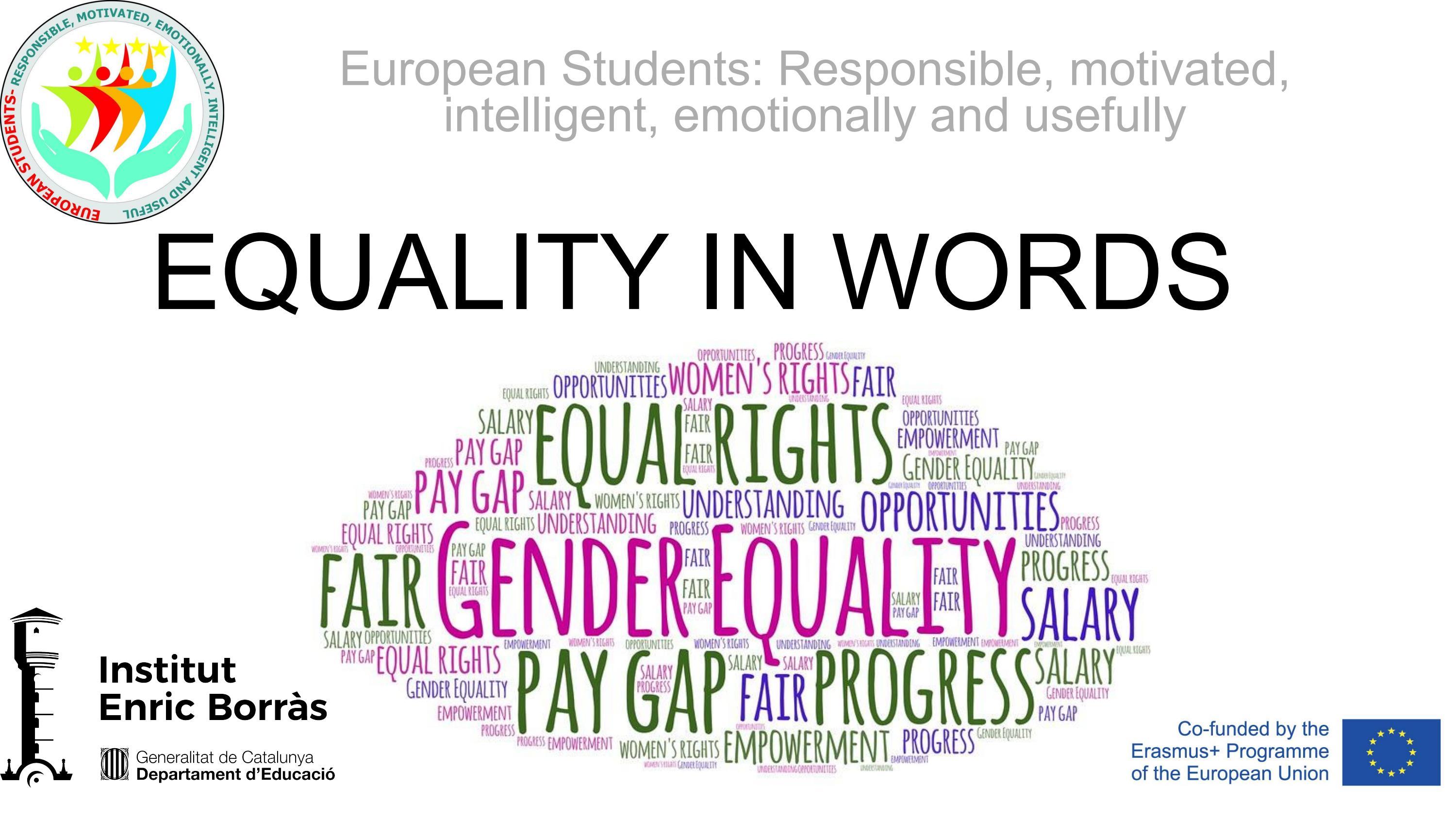 ,,Equality in Words”-Spain by Violeta Dragut - Issuu