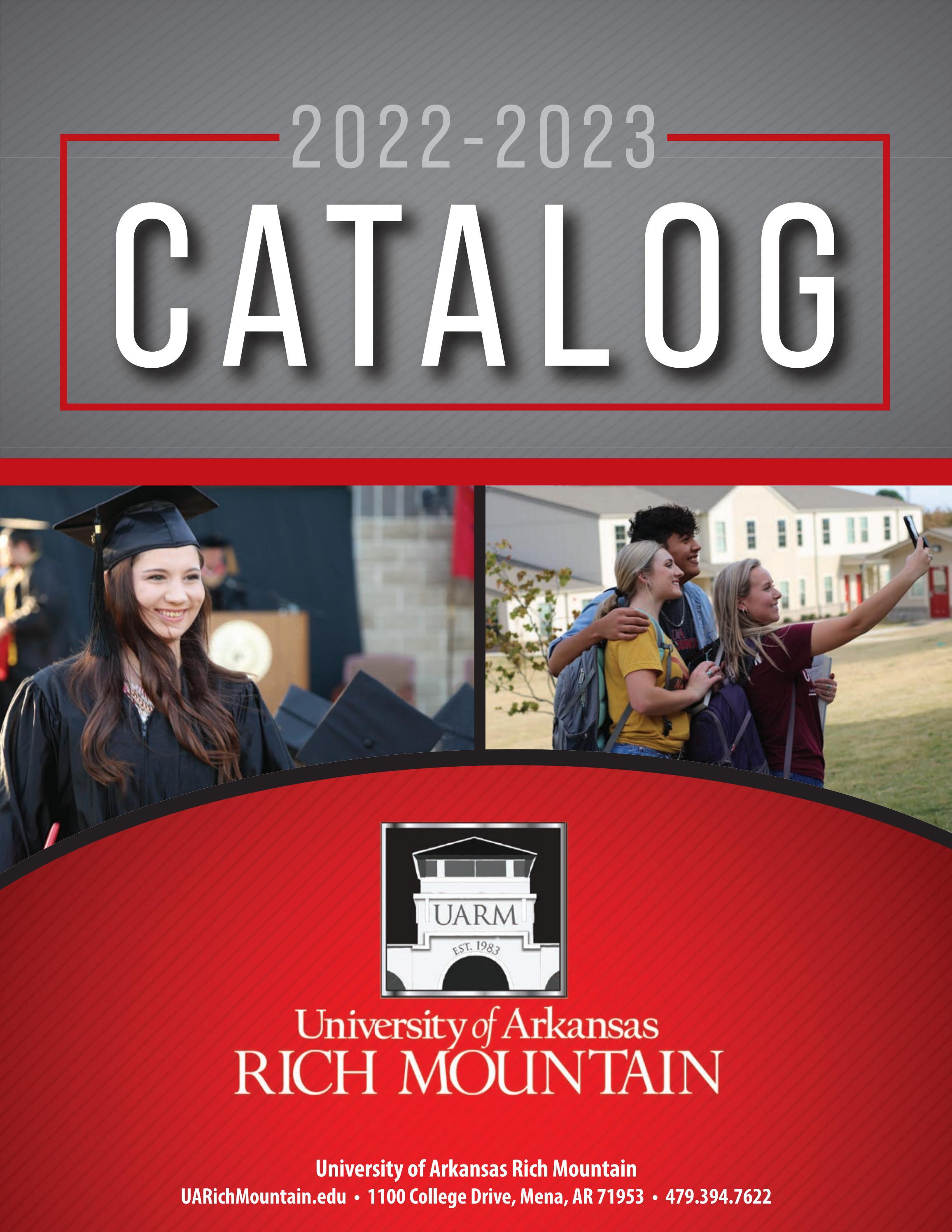 UA Rich Mountain Catalog 20222023 by University of Arkansas Rich