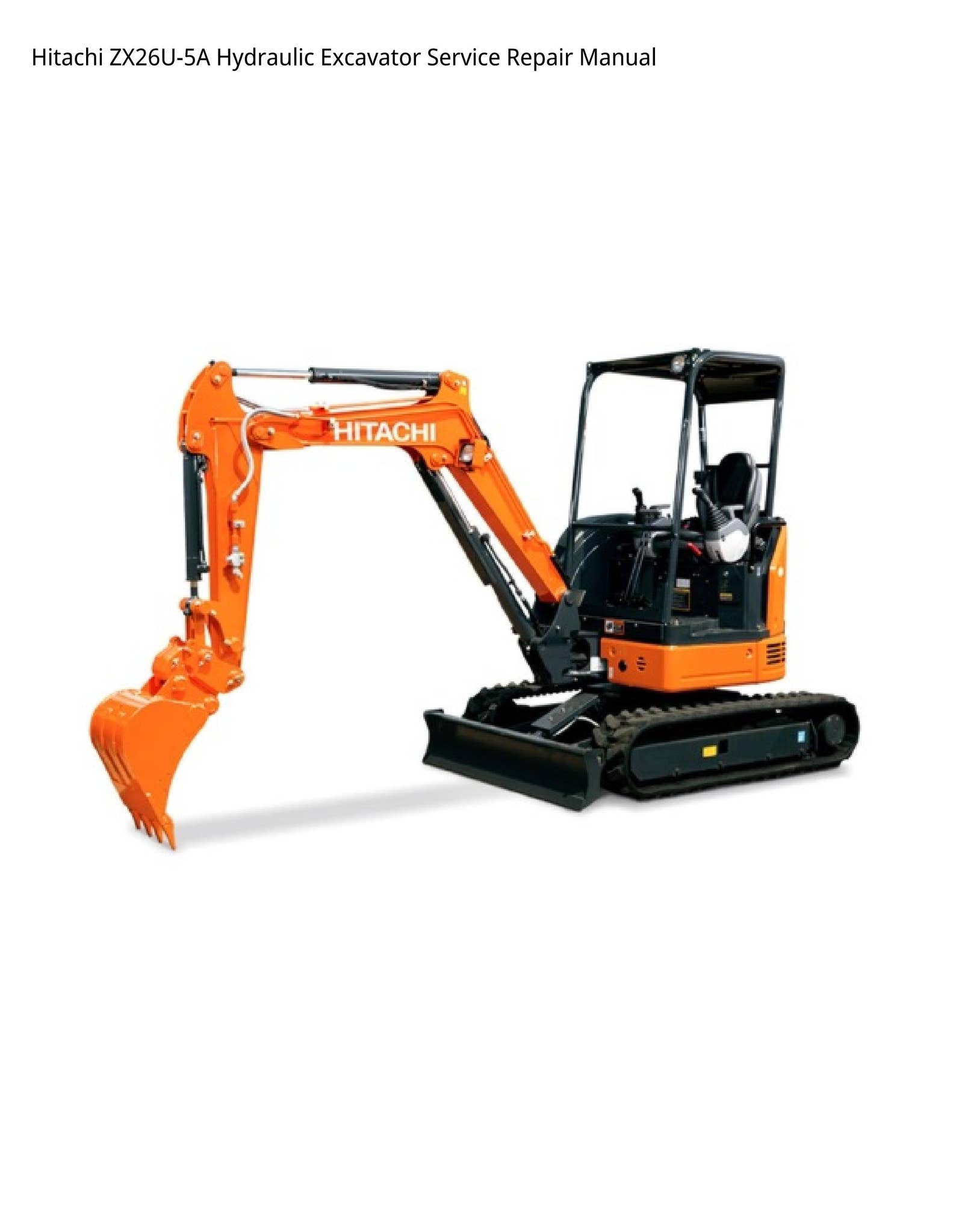 Hitachi ZX26U-5A Manual by PDFS-Manuals - Issuu