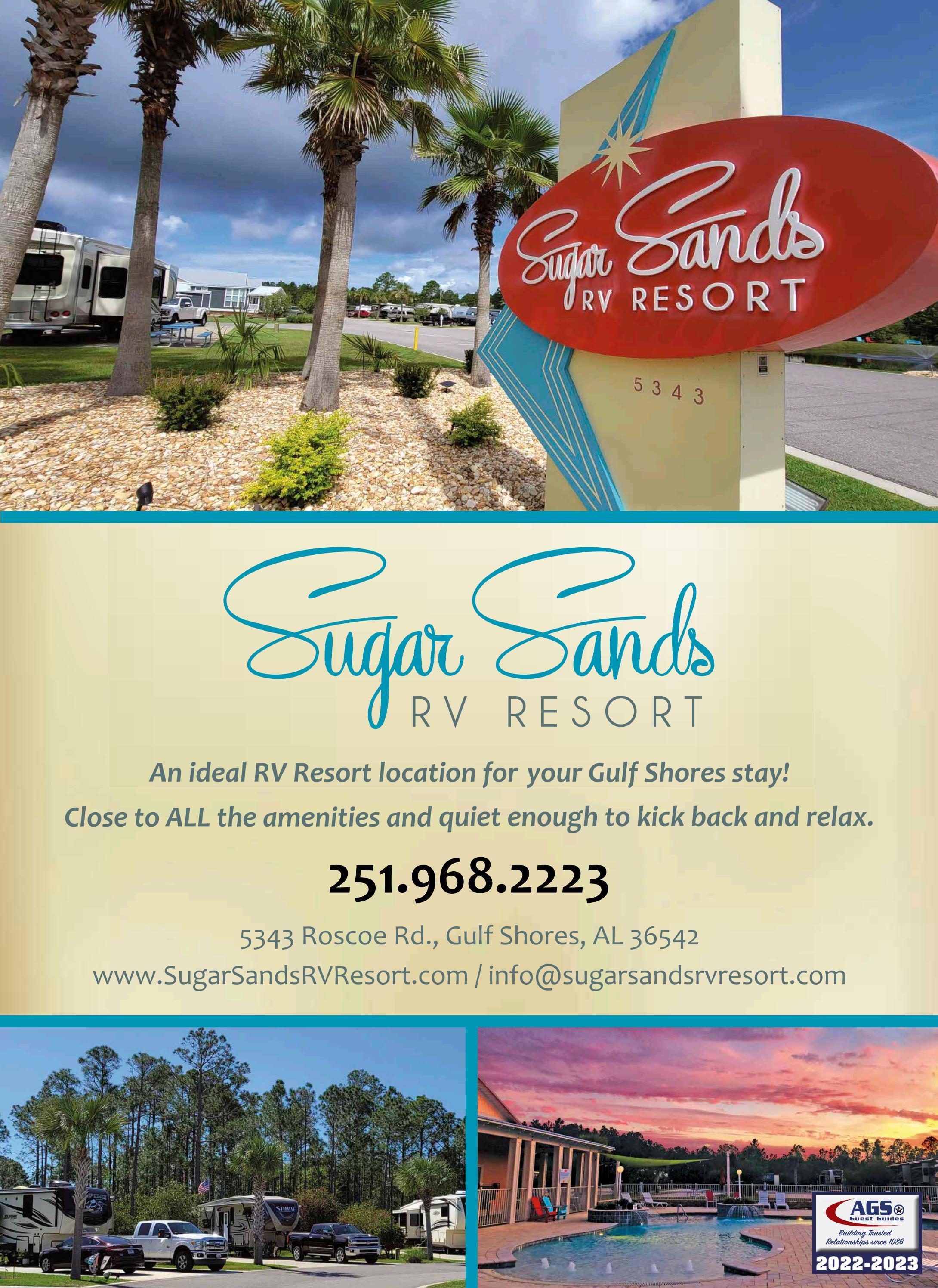 Sugar Sands RV Resort by AGS/Texas Advertising Issuu
