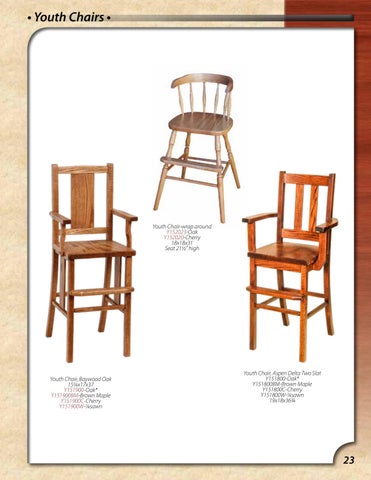 E & G Amish Furniture 家具目录 · 2022 Superior Woodcraft - E&G Amish 家具 第 23 页