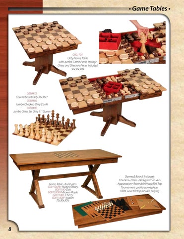 E & G Amish Furniture 家具目录 · 2022 Superior Woodcraft - E&G Amish 家具 第 8 页