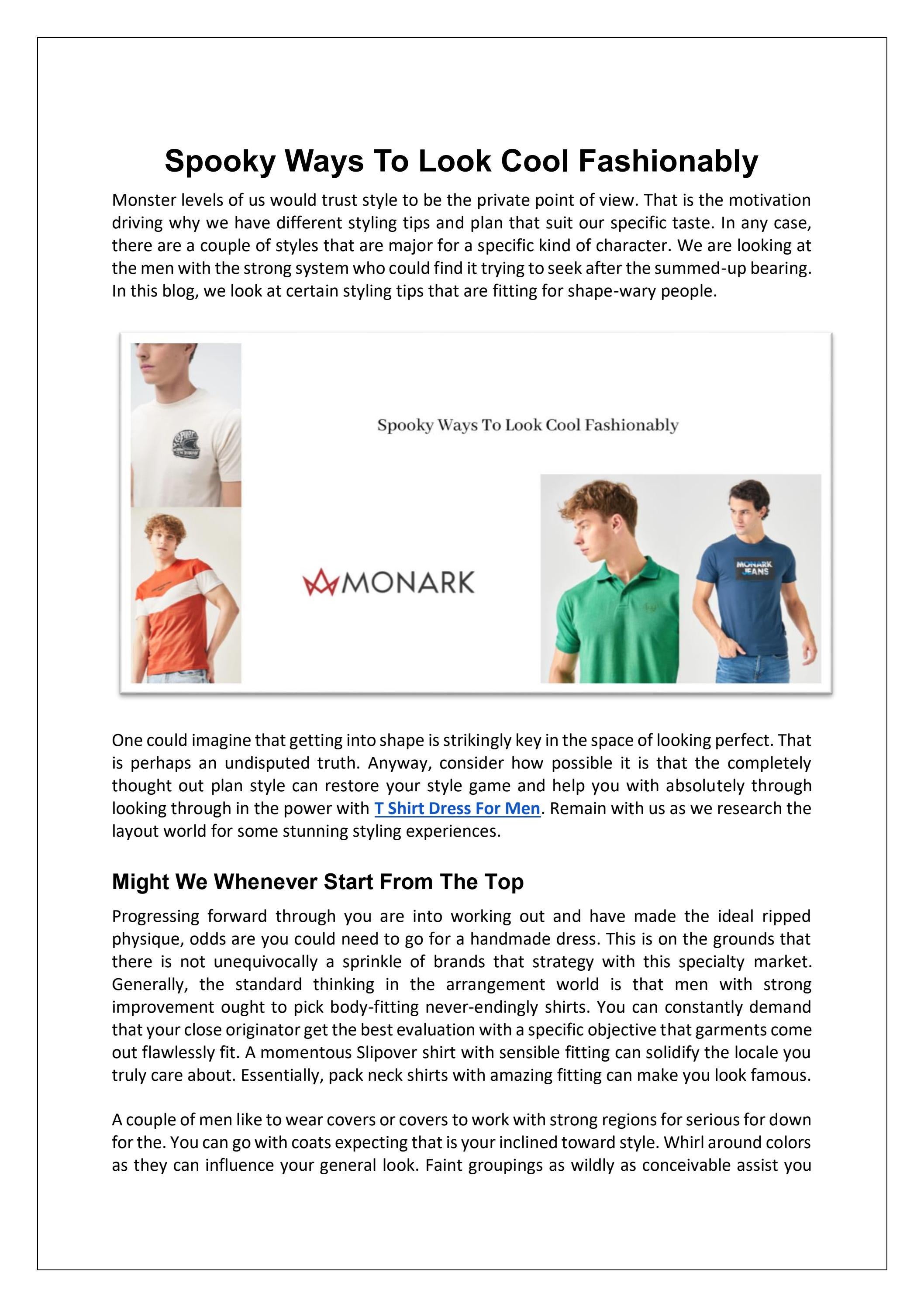 Spooky Ways To Look Cool Fashionably by Monark PK Issuu
