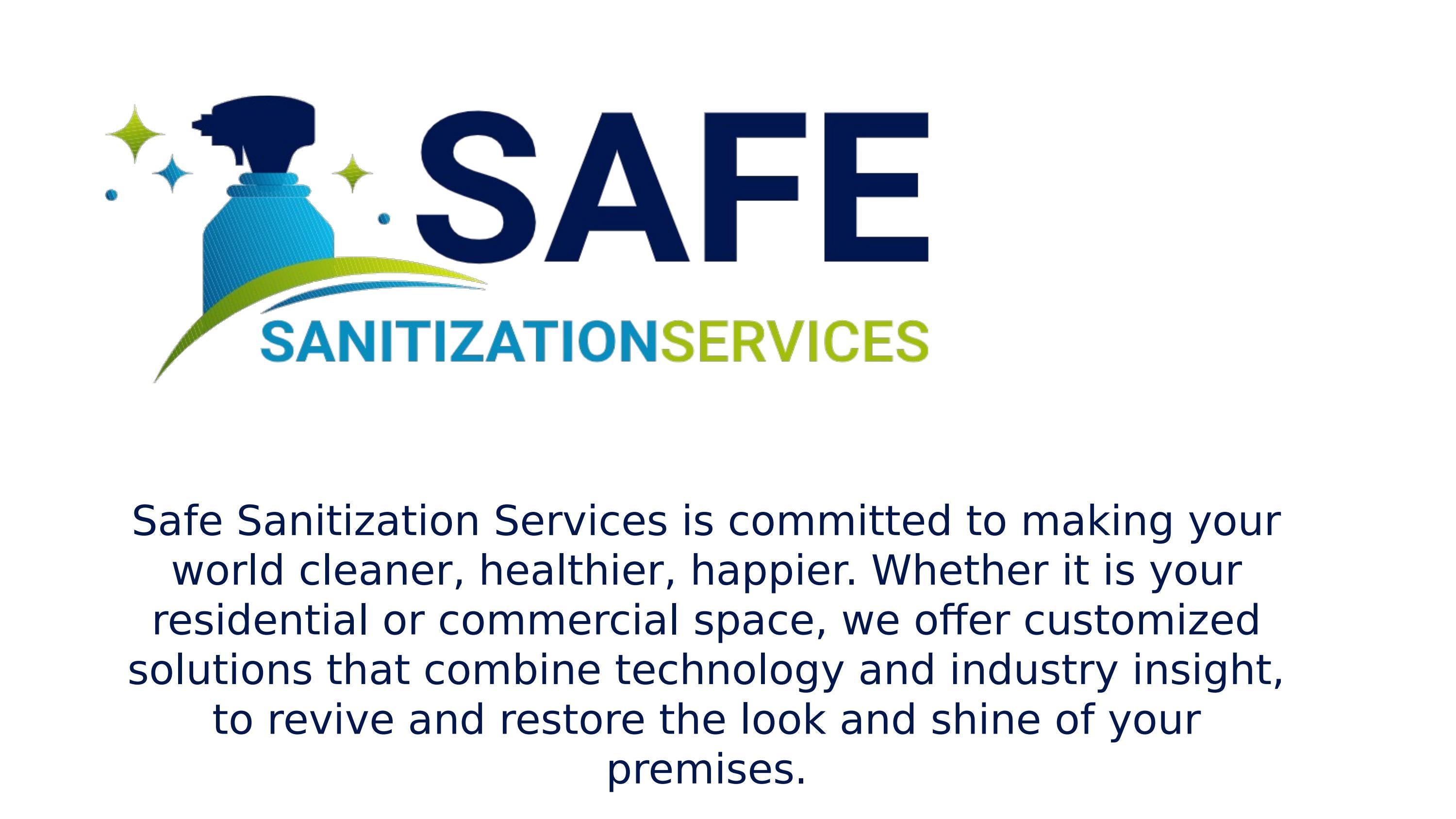 Floor Cleaning Services Safe Sanitization Services by Safe
