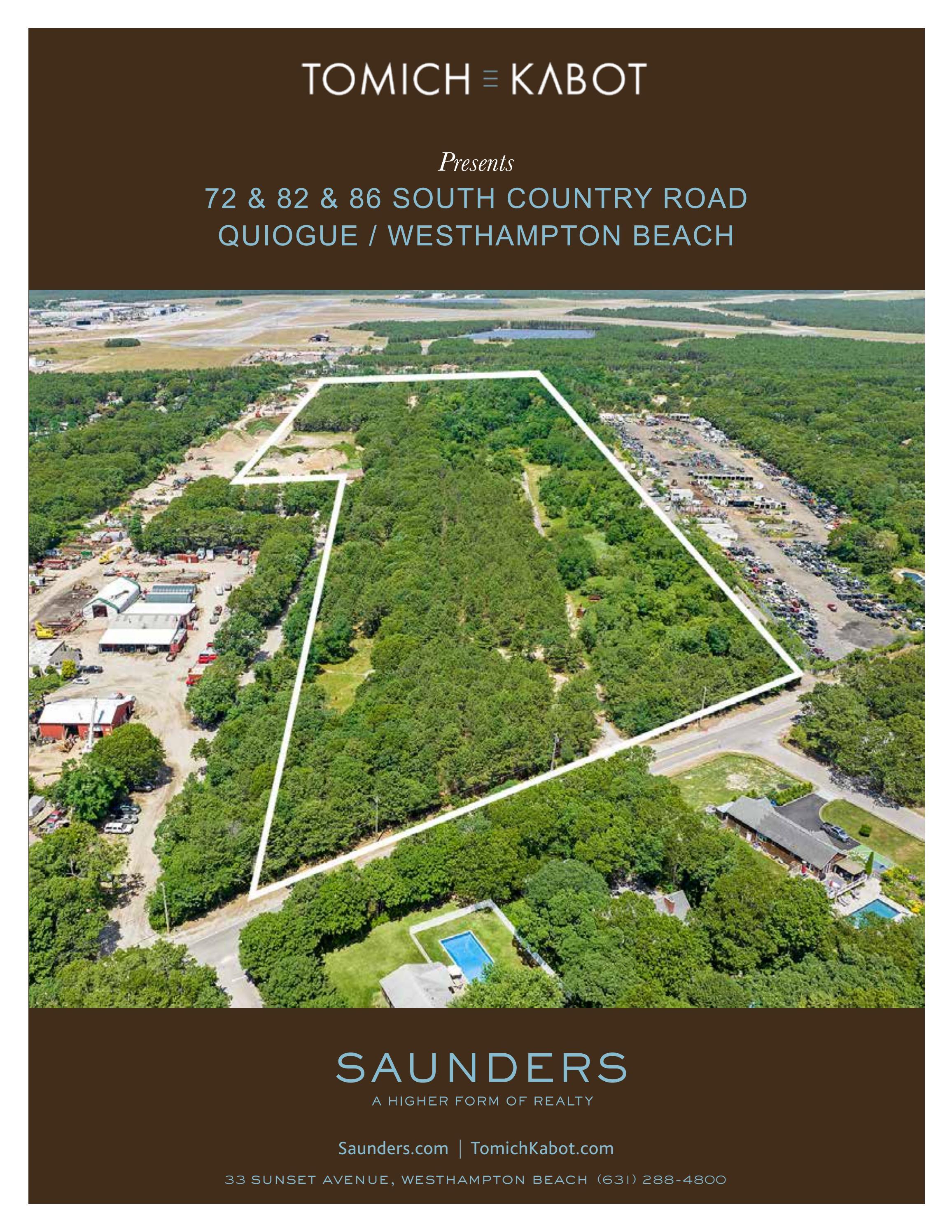 72 & 82 & 86 South Country Road_Quiogue / Westhampton Beach by Saunders