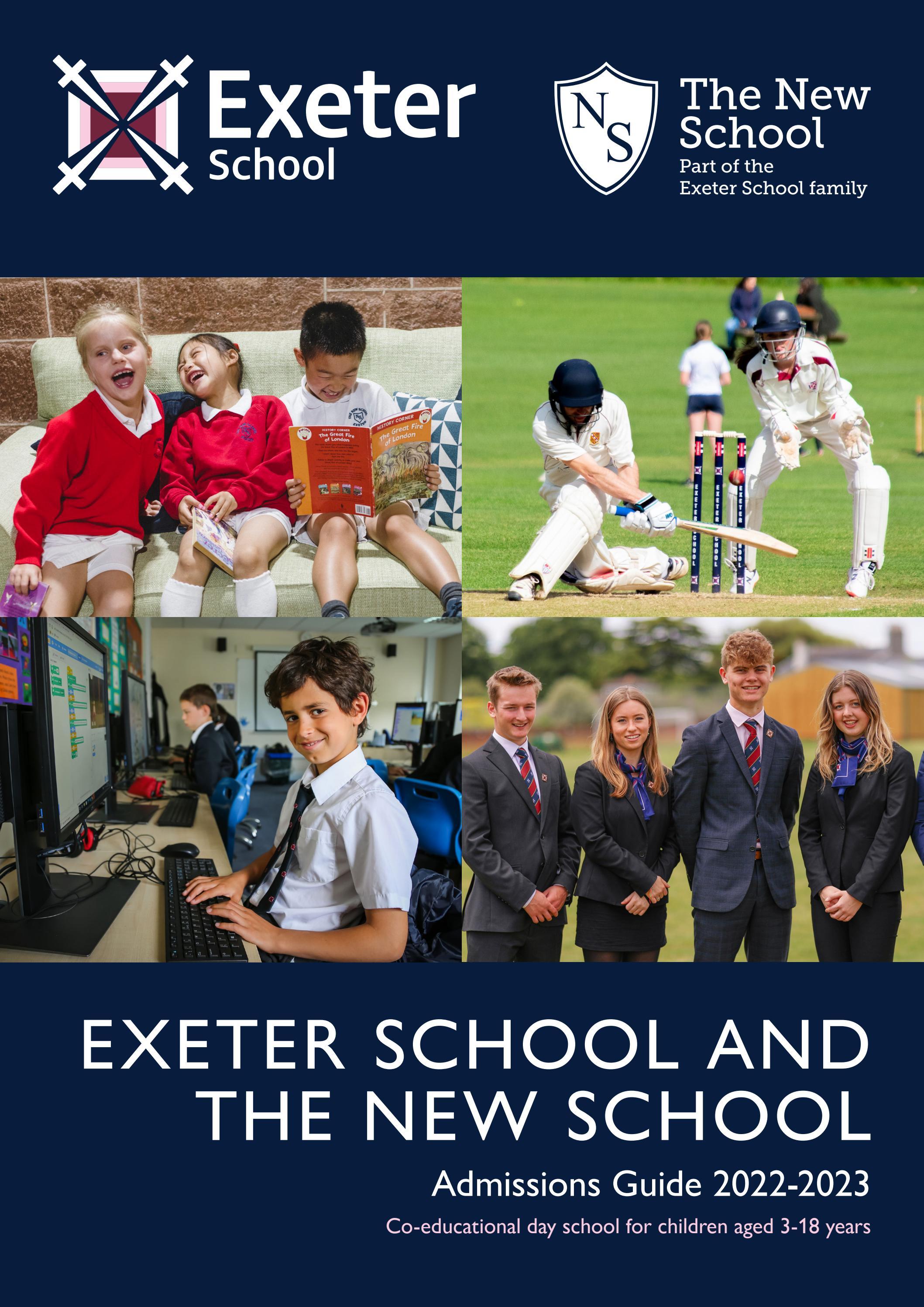 Exeter School Admissions Guide by Exeter School Issuu