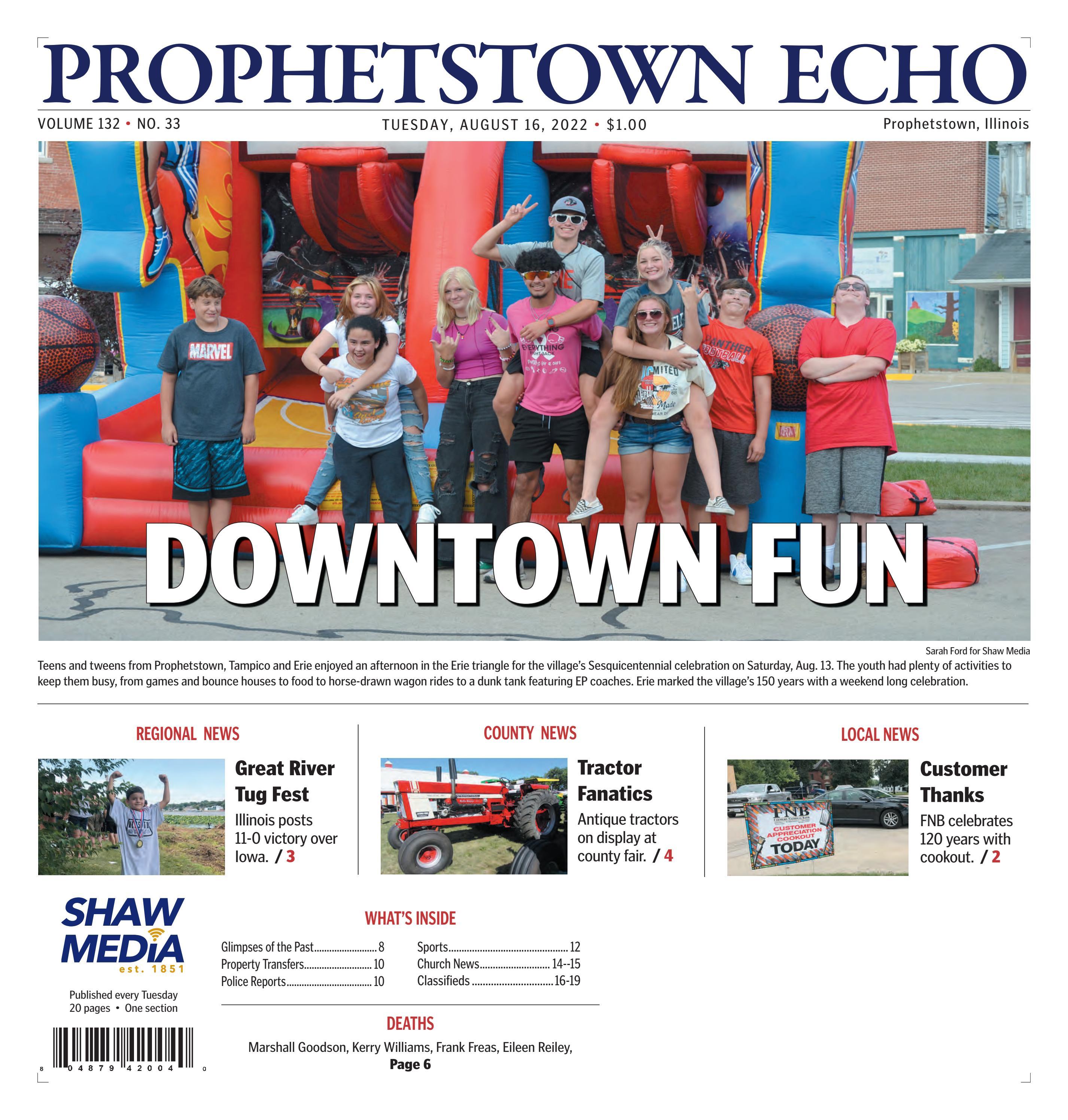 ProphetstownEcho08162022 by Shaw Media Issuu
