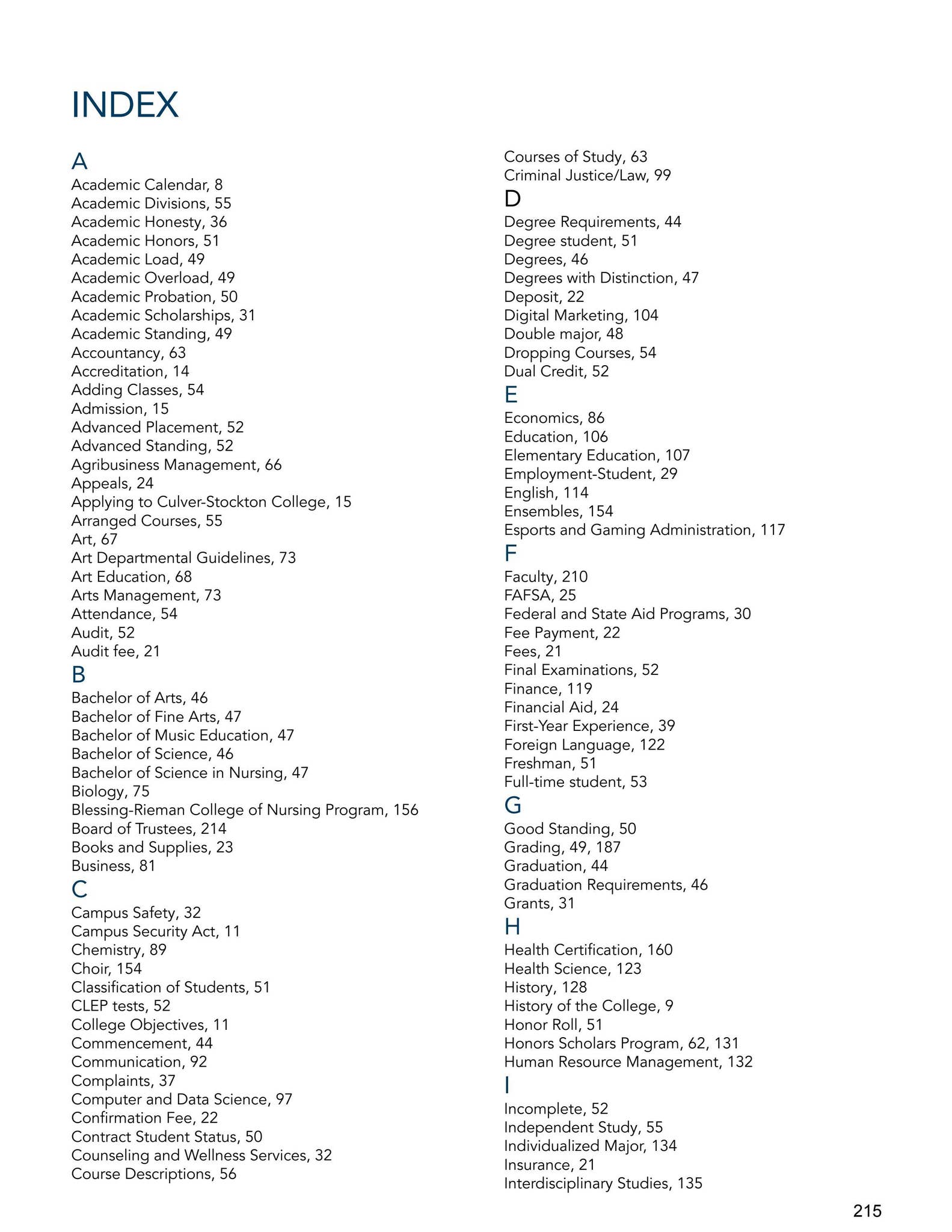 Academic Catalog 202223 by CulverStockton College Issuu
