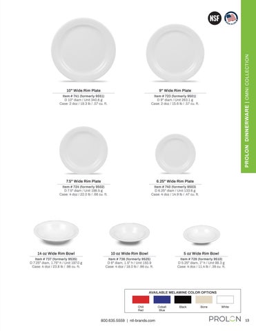 NTL Brands Food Service 家具目录 Mar2020 第 13 页