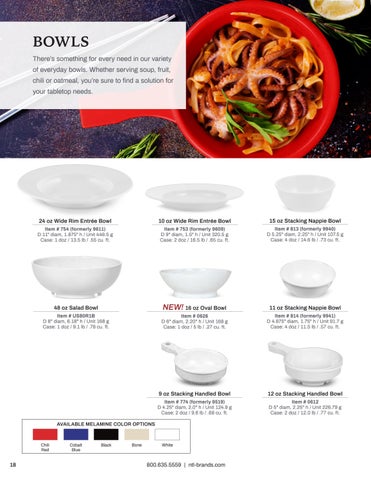 NTL Brands Food Service 家具目录 Mar2020 第 18 页