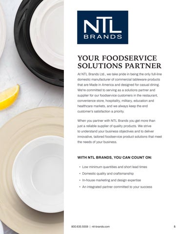 NTL Brands Food Service 家具目录 Mar2020 第 5 页