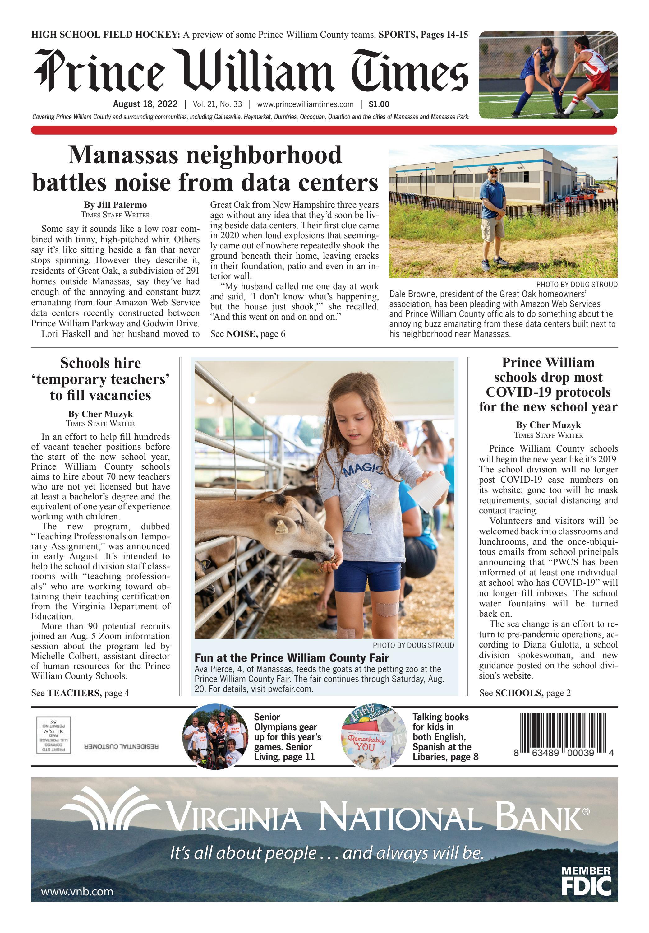 Prince William Times 08/18/2022 by Fauquier Times (52 issues) & Prince ...