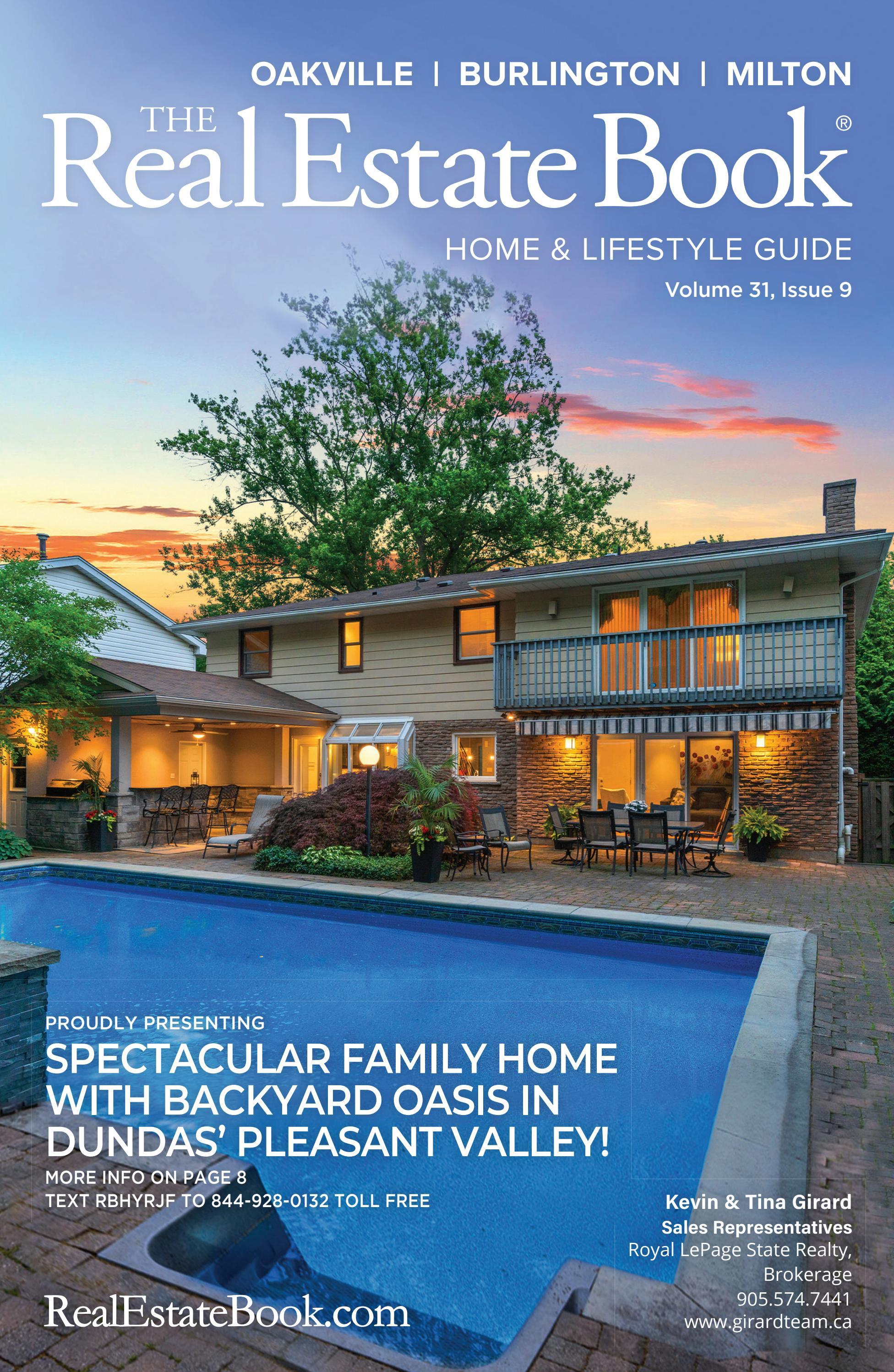 The Real Estate Book Oakville Burlington Milton 31.9 by TREBPublishing