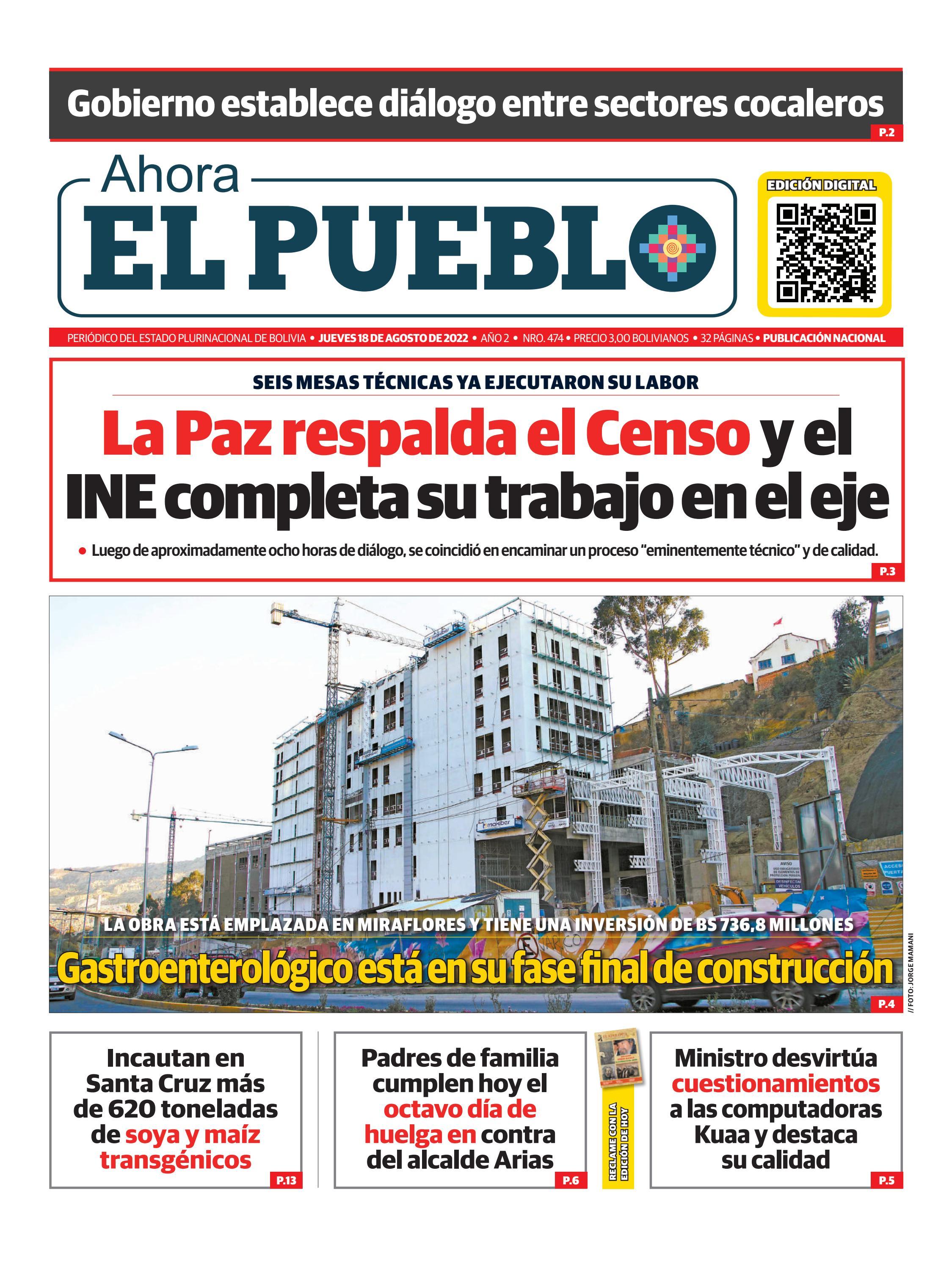 el pueblo se lanzo en trompa