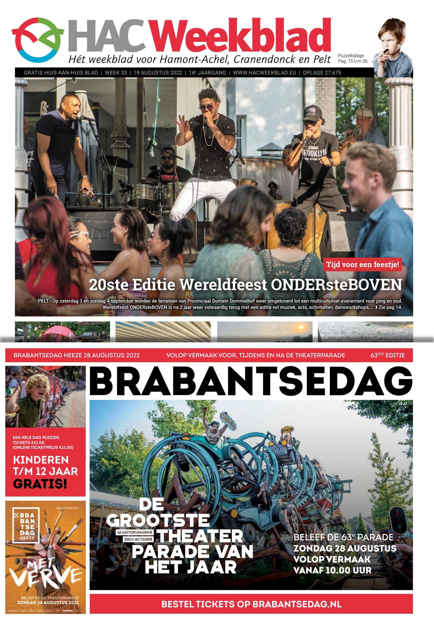 HAC Weekblad week 33 2022 BE+NL by HAC Weekblad - Issuu