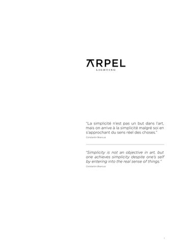 arpel 灯饰目录 2022 第 2 页