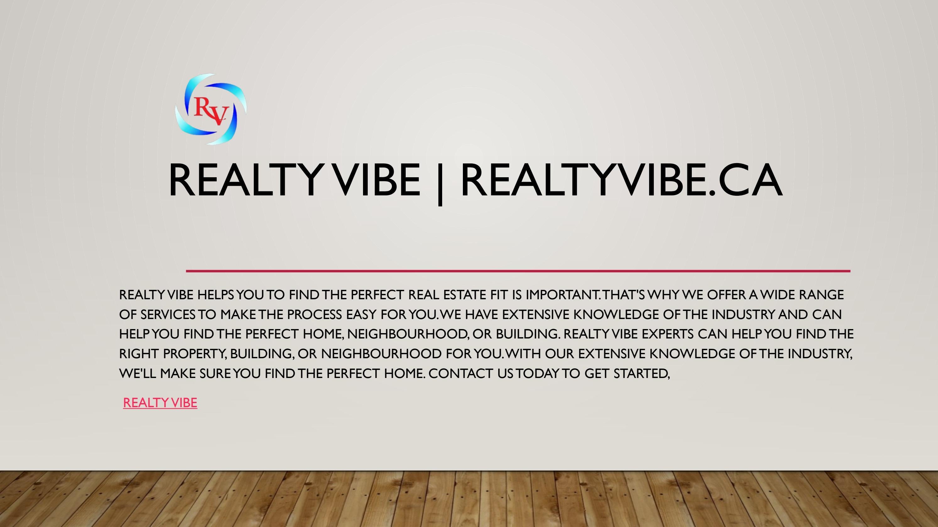 Realty Vibe Realtyvibe.ca by Realy Vibe Issuu