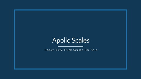Which truck scale should I buy one with a steel deck or one with a
