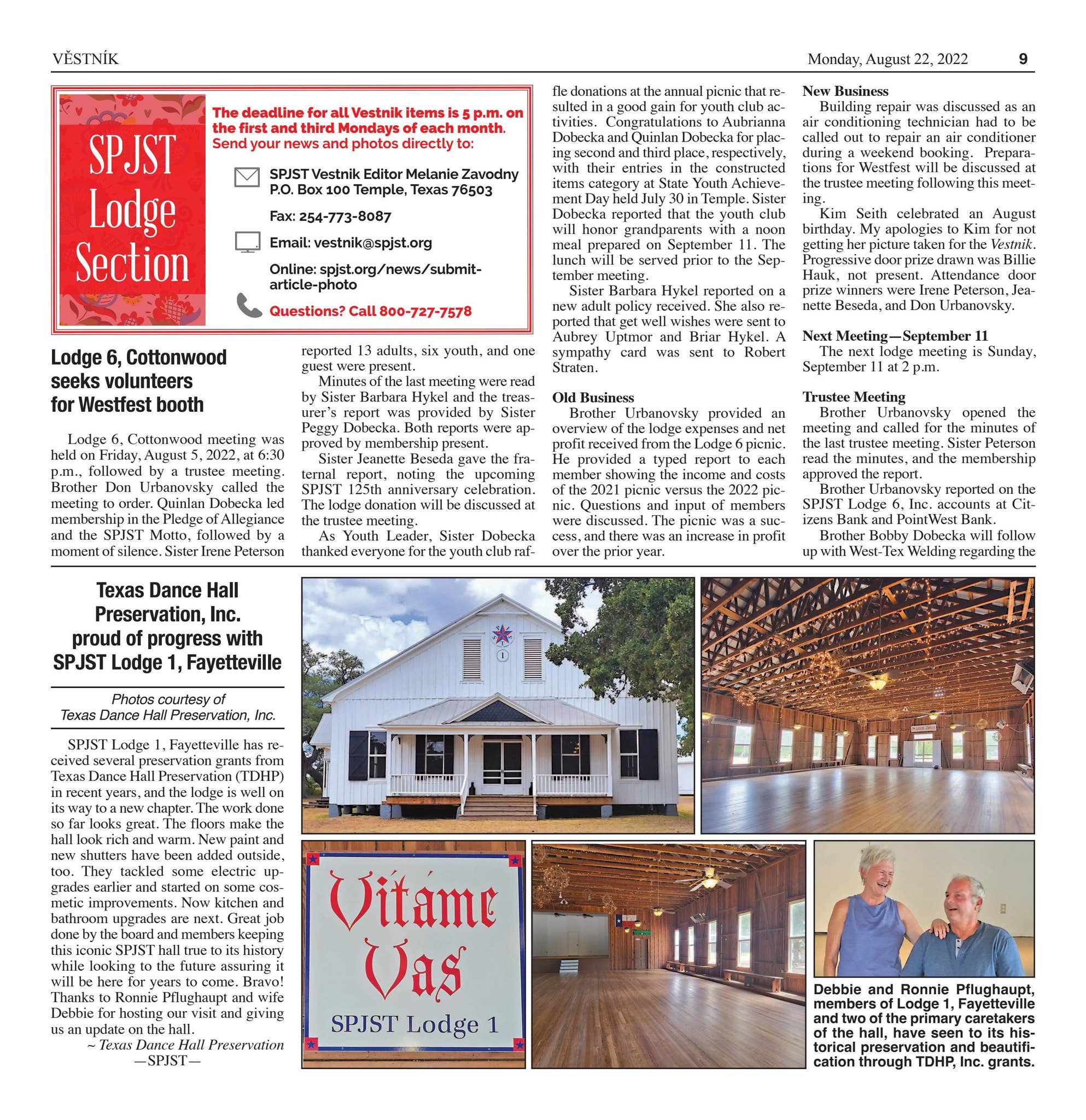 Vestnik 2022.08.22 by SPJST - Issuu