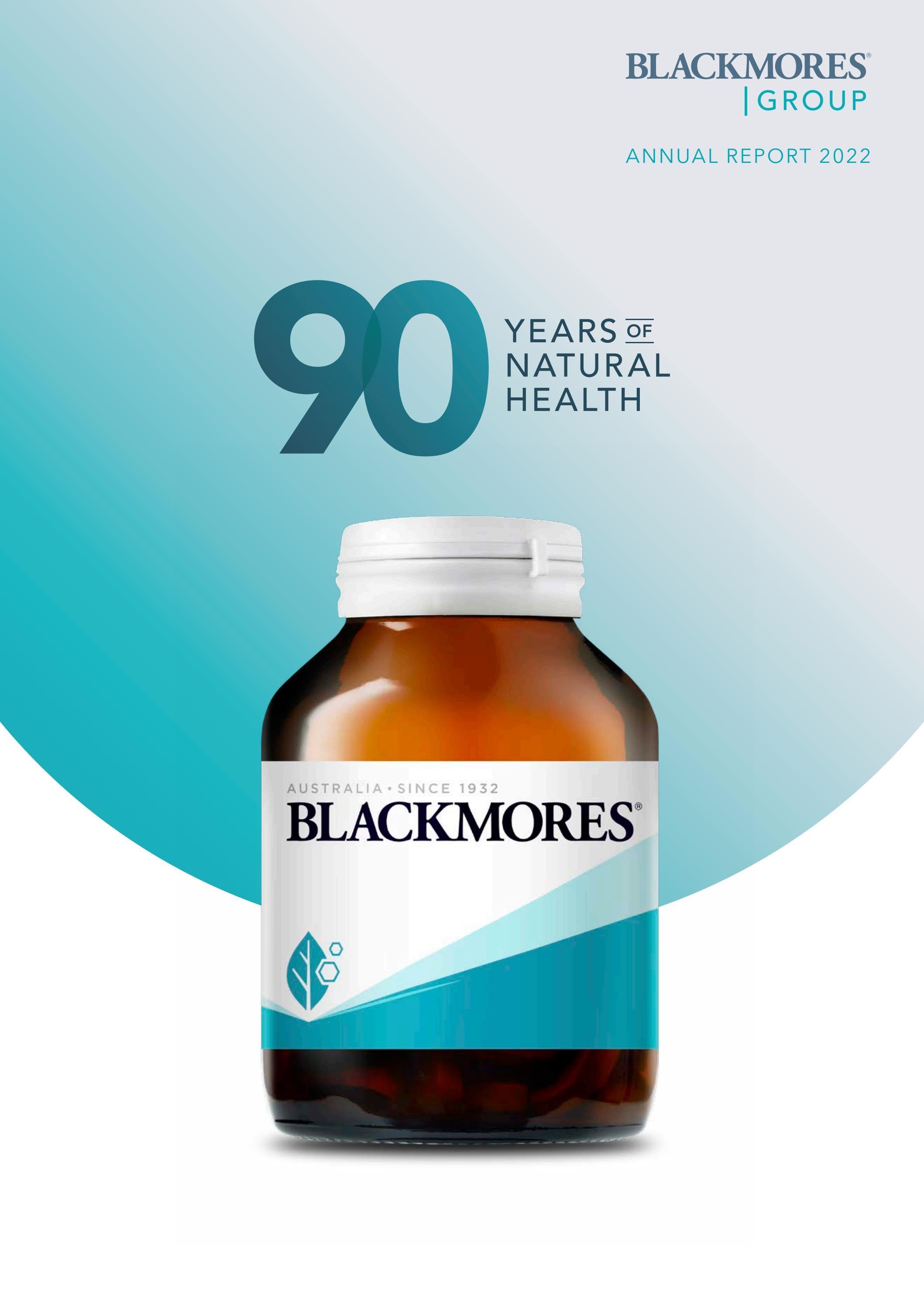 Blackmores Annual Report 2022 by blackmores21 Issuu