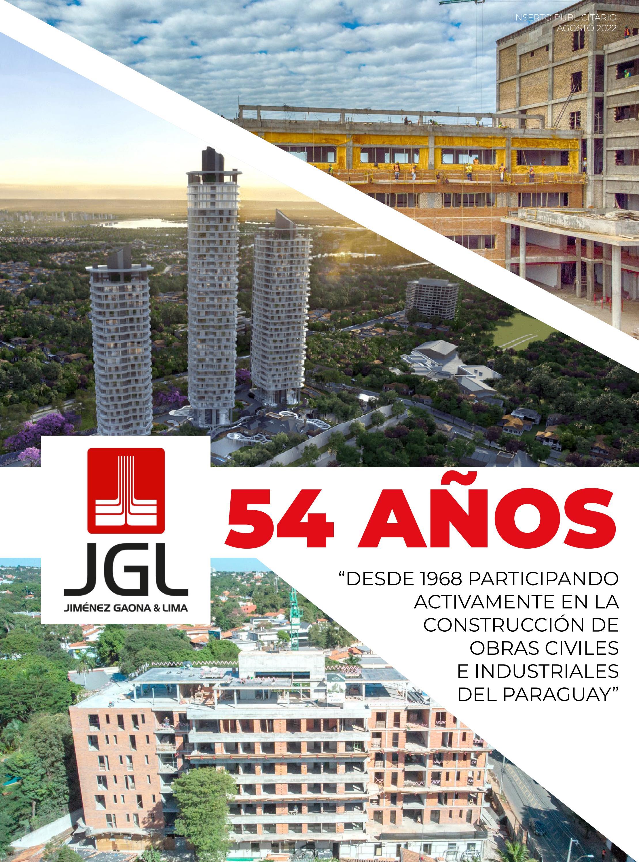 Suplemento Aniversario Constructora JGL by Lamesquita Comunicación Issuu